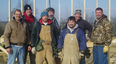 The Custom Structures Building Crew